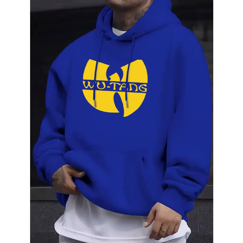 Sweat-shirt à capuche avec logo Wu-Tang imprimé