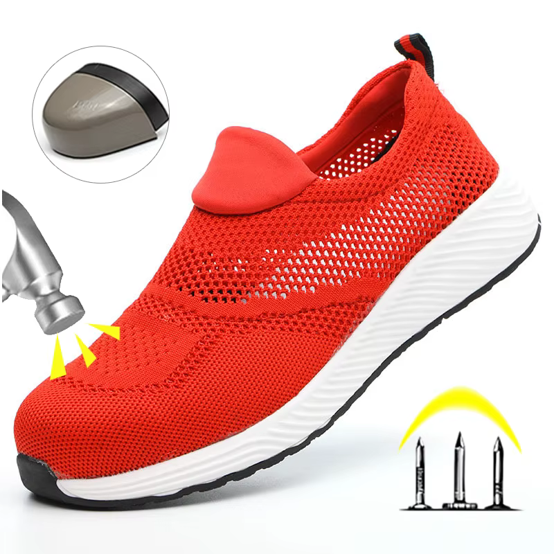 Chaussures de sécurité respirantes pour hommes