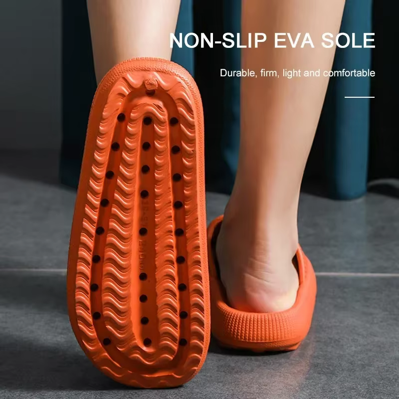 Claquettes Nuage en EVA à Semelle Épaisse 4 cm pour Couple