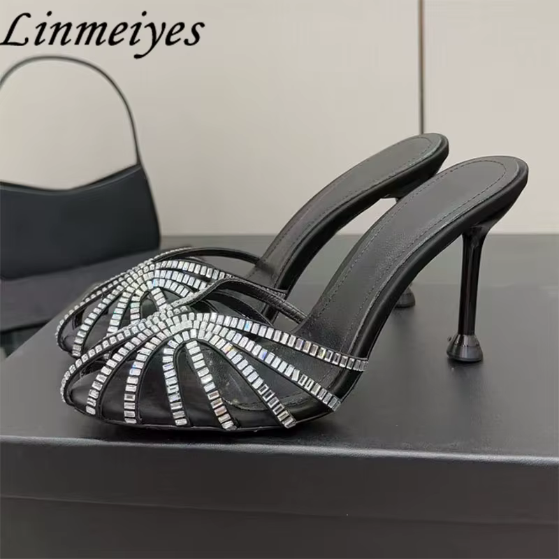 Pantoufles Sexy à talons hauts pour femmes