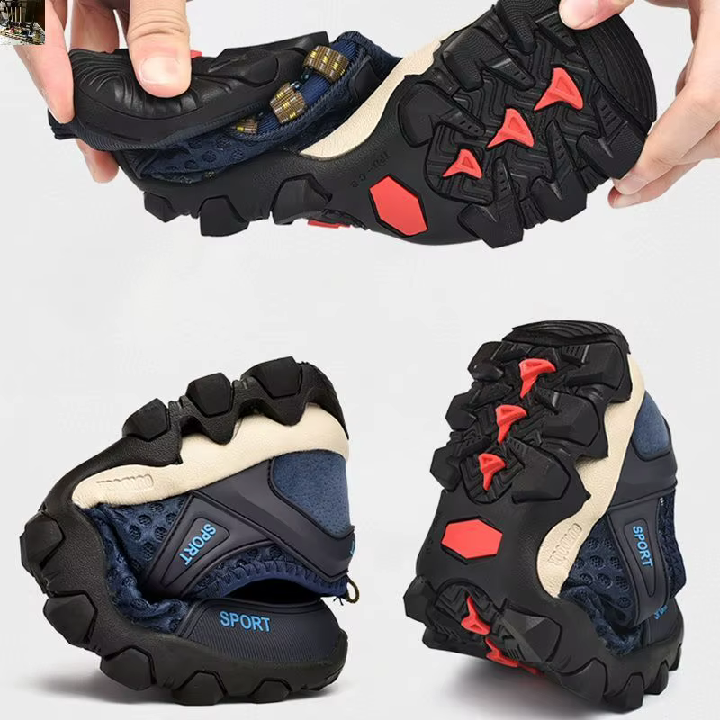 Chaussures de sport d'été en maille pour hommes