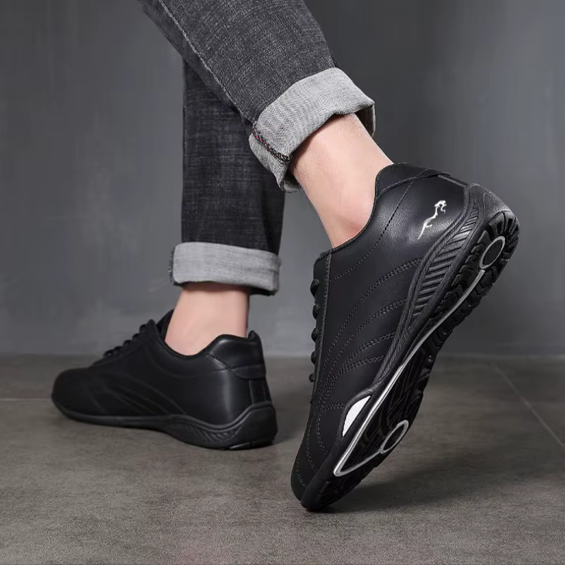 Chaussures de loisir à la mode en cuir pour hommes