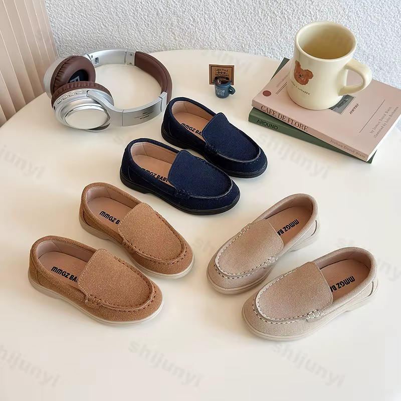 Chaussures simples décontractées à enfiler pour enfants