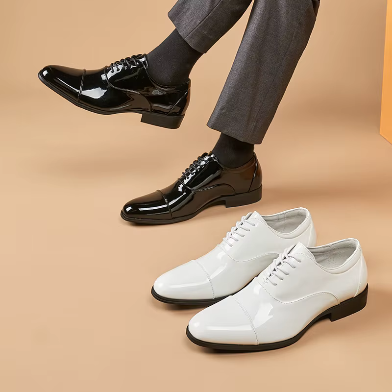 Chaussures d'affaires en cuir pour hommes