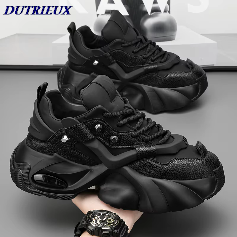 Baskets Décontractées Noires pour Homme