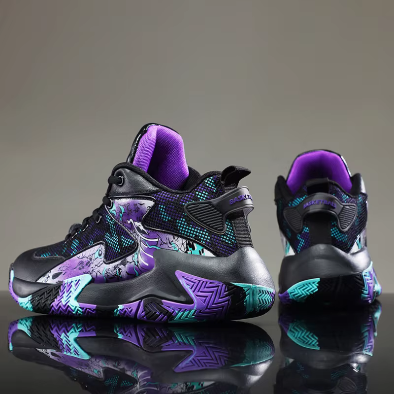 Nouveaux hommes chaussures de sport de mode basket-ball anti-dérapant souffle