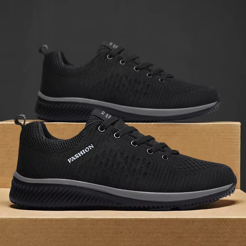 Chaussures de course en tricot pour hommes