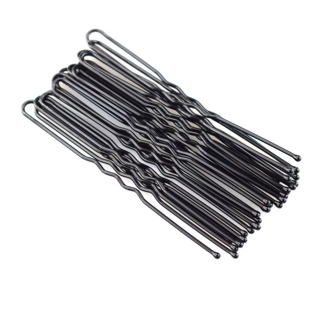 Accessoires pour cheveux, pinces à cheveux de 6cm, outils pour femmes, couleurs assorties, épingles à cheveux en forme de U pour coiffeurs professionnels