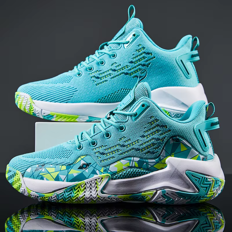 Nouvelles chaussures de basket-ball à tige haute