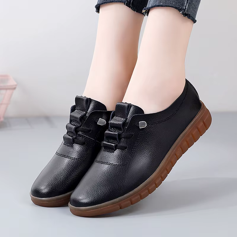 Chaussures de sport blanches confortables et non fatiguées pour femmes