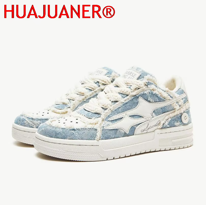 HUAJUANER – chaussures de Tennis rétro pour hommes et femmes
