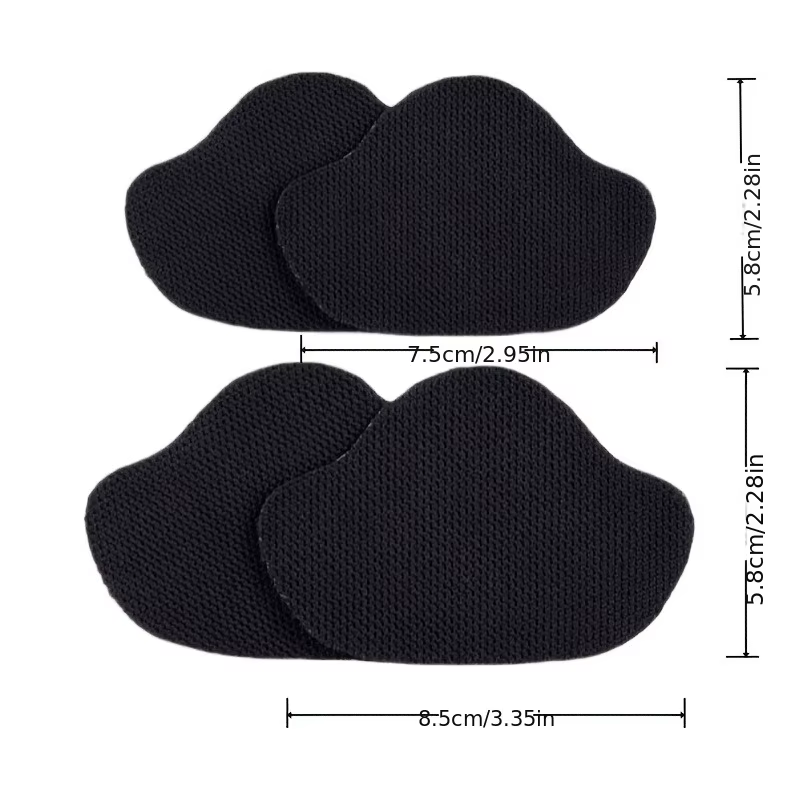 Ensemble de 4 patchs auto-adhésifs pour la réparation de chaussures – Réparez les talons