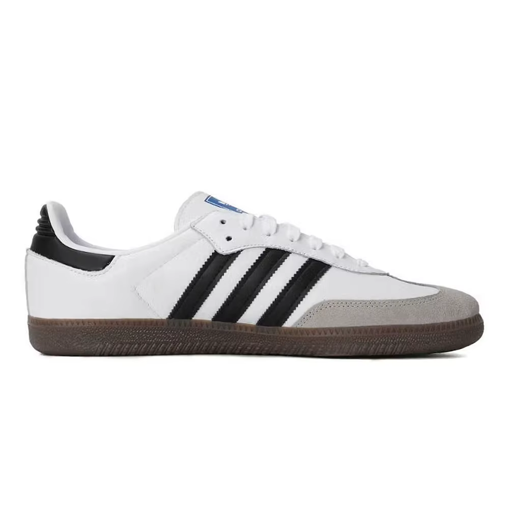 Adidas Originals SAMBA OG Tige souple pour un toucher confortable Chaussures de skate basses Style unisexe Noir