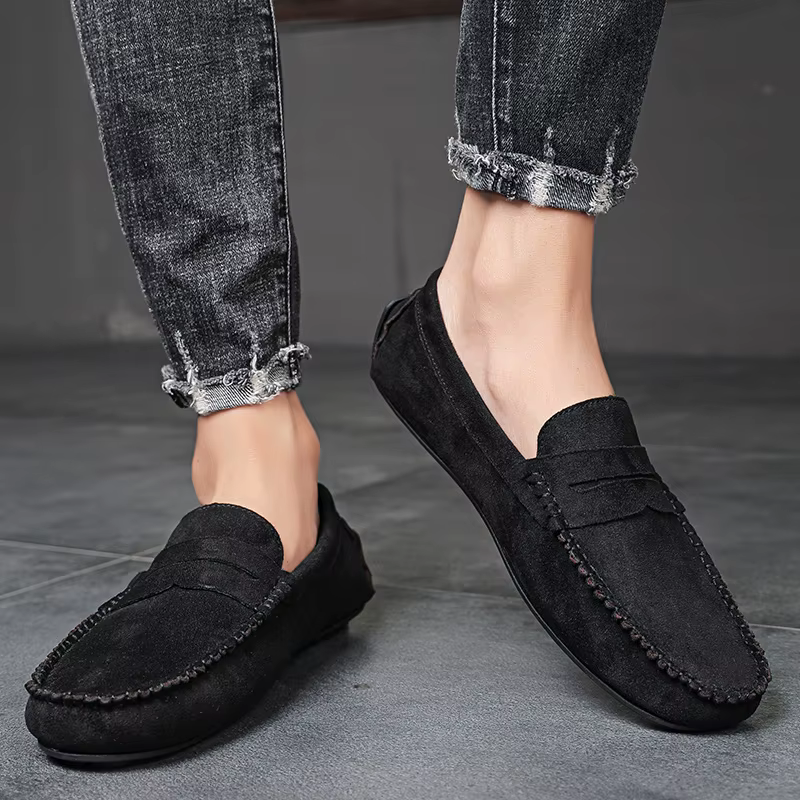 Mocassins en Daim Légers et Doux pour Homme