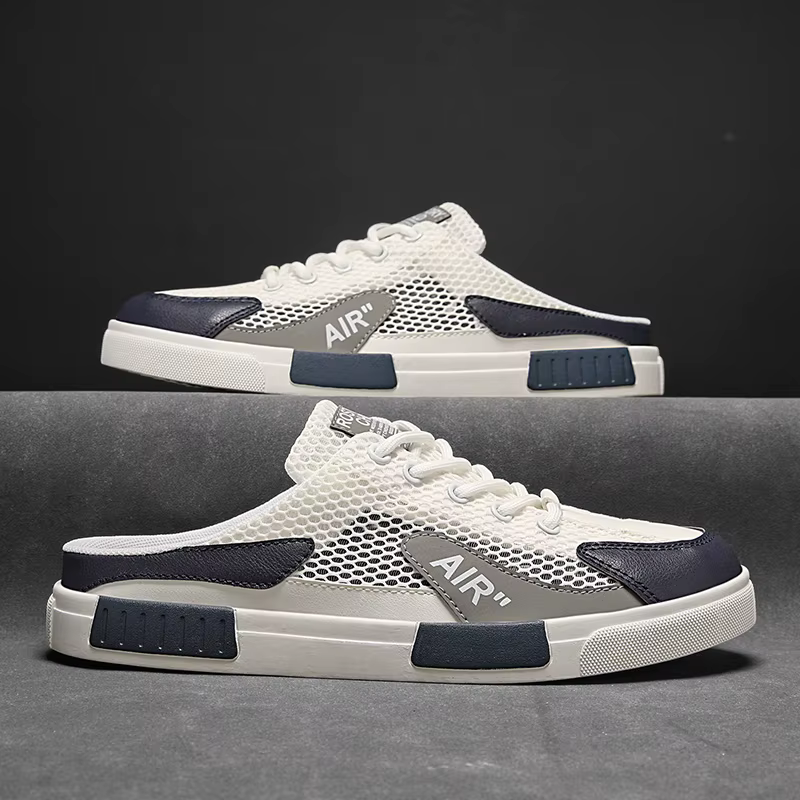 Baskets en Toile Plates Décontractées pour Homme