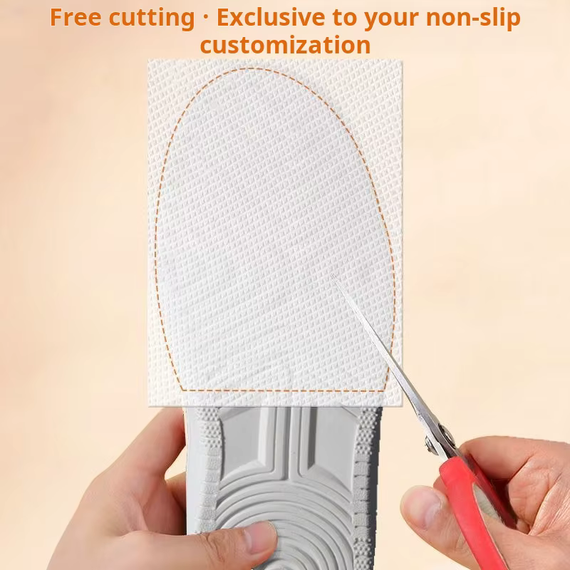 Ruban antidérapant pour semelle de chaussure DIY – Coussinets de talon ultra-adhésifs et durables découpés