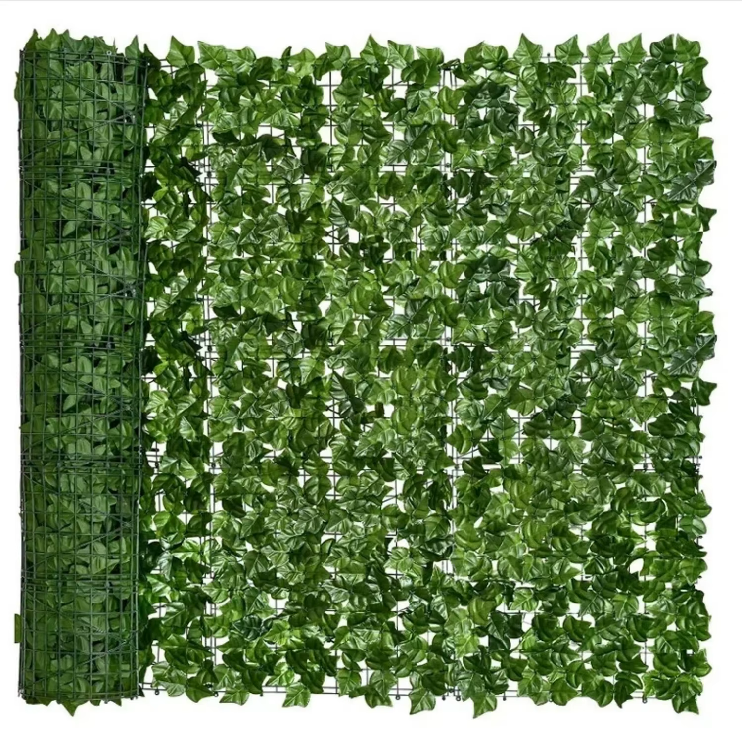 Artificial Ivy Fence Privacy Screen 50x300cm 100x300cm 4 Leaf Styles Faux Green Leaf Hedge for Outdoor Garden Balcony Decor