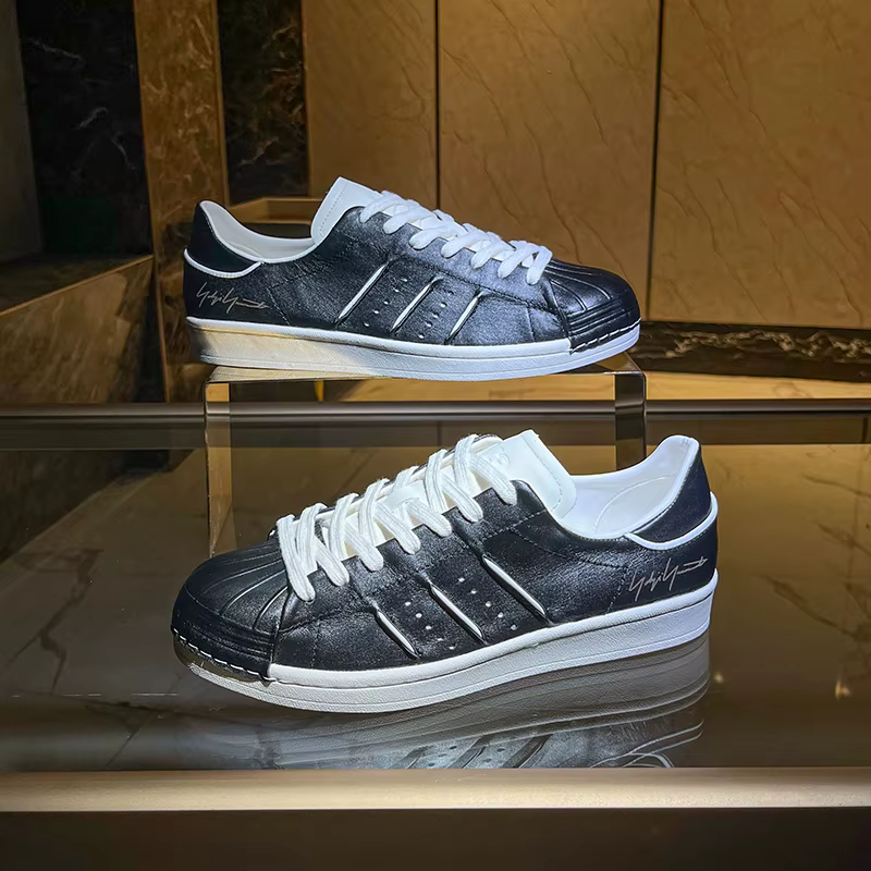 Baskets décontractées à la mode en cuir de veau naturel chaussures