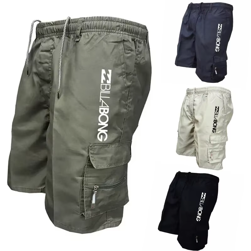 Nouveaux shorts d'été 2025, shorts de course multi-poches tendance, shorts de sport amples pour entraîneur de basketball, shorts décontractés de travail pour hommes