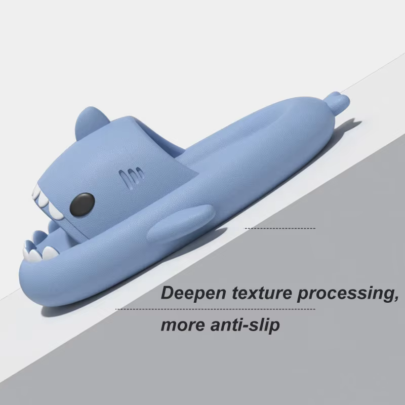 Pantoufles de requin à la mode pour femmes et hommes