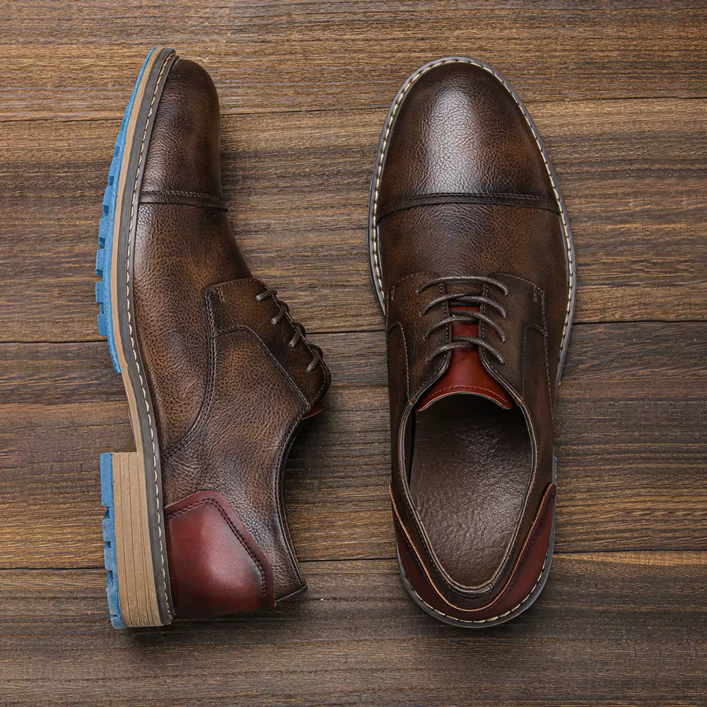 Chaussures Derby rétro pour hommes