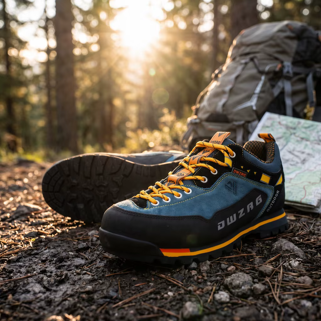 Chaussures de randonnée en plein air pour hommes, bottes antidérapantes, légères, respirantes, résistantes à l'usure, à la mode, confortables, chaussures de sport décontractées pour hommes