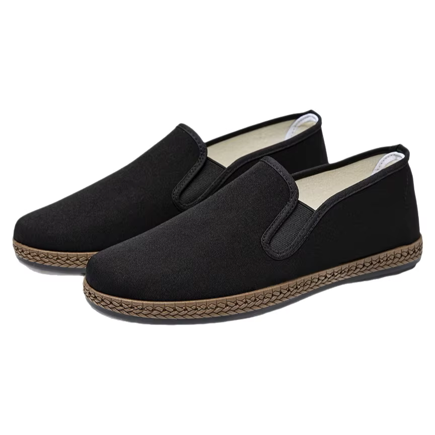 Mocassins Confortables et Légers pour Hommes – Chaussures Décontractées Polyvalentes en Tissu Souple à Semelle