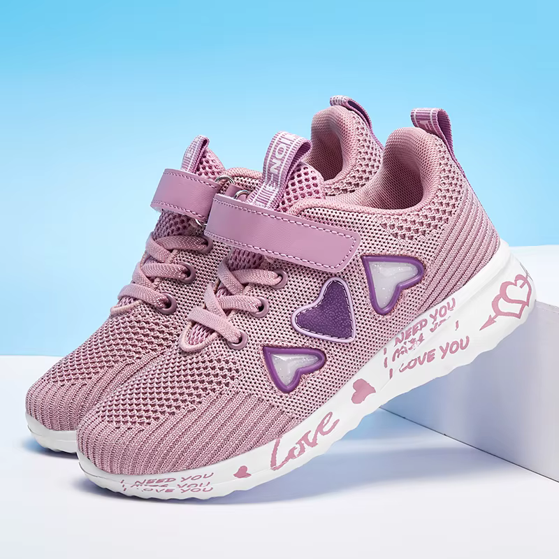 Chaussures en tricot confortables pour filles