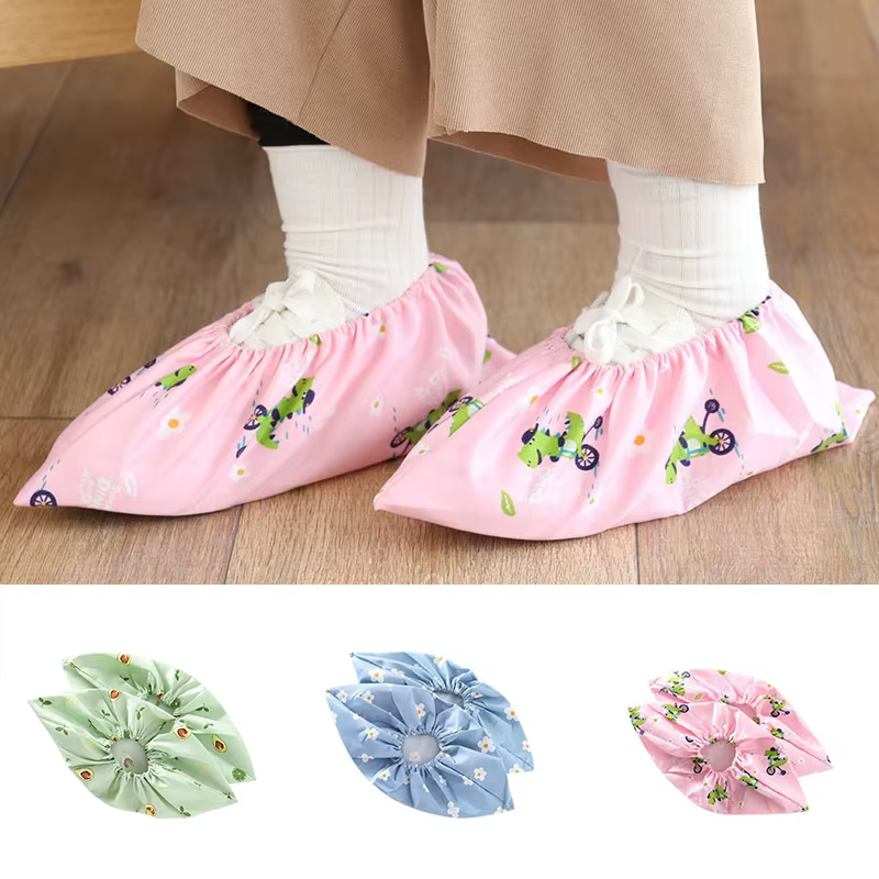 Couvre-chaussures en tissu lavé