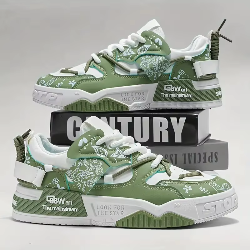 Chaussures de skate rétro classiques pour hommes