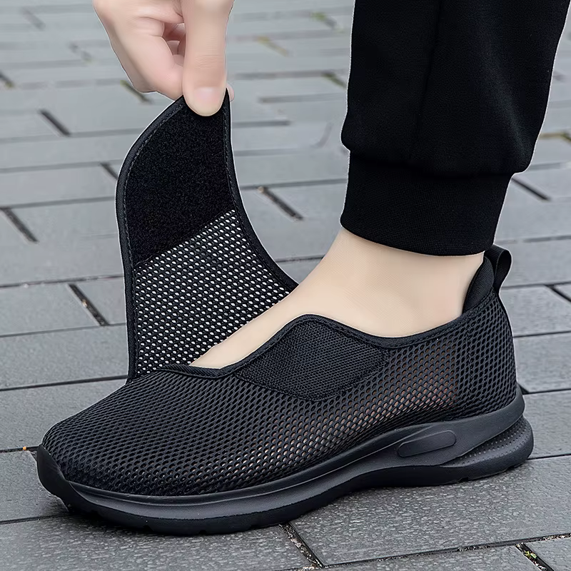Chaussures orthopédiques décontractées pour pieds larges