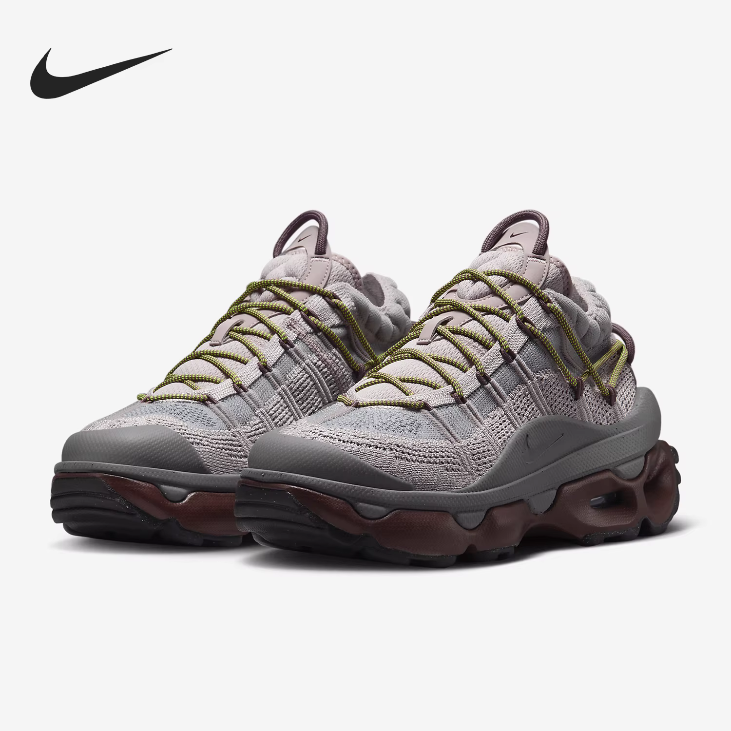 Nike véritable automne/hiver nouveau unisexe semelle épaisse coussin d'air chaussures de course FD2110-300