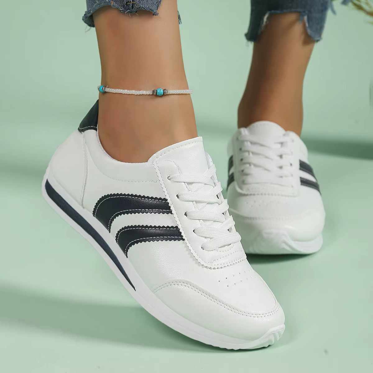 Nouvelles espadrilles décontractées mode tout-match chaussures De course respirant léger sport
