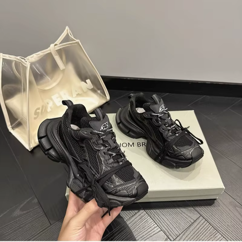 Chaussures de papa quatre saisons pour femmes