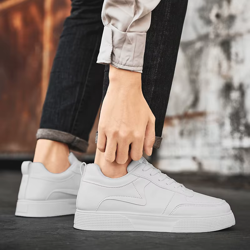 Chaussures plates pour hommes baskets de luxe