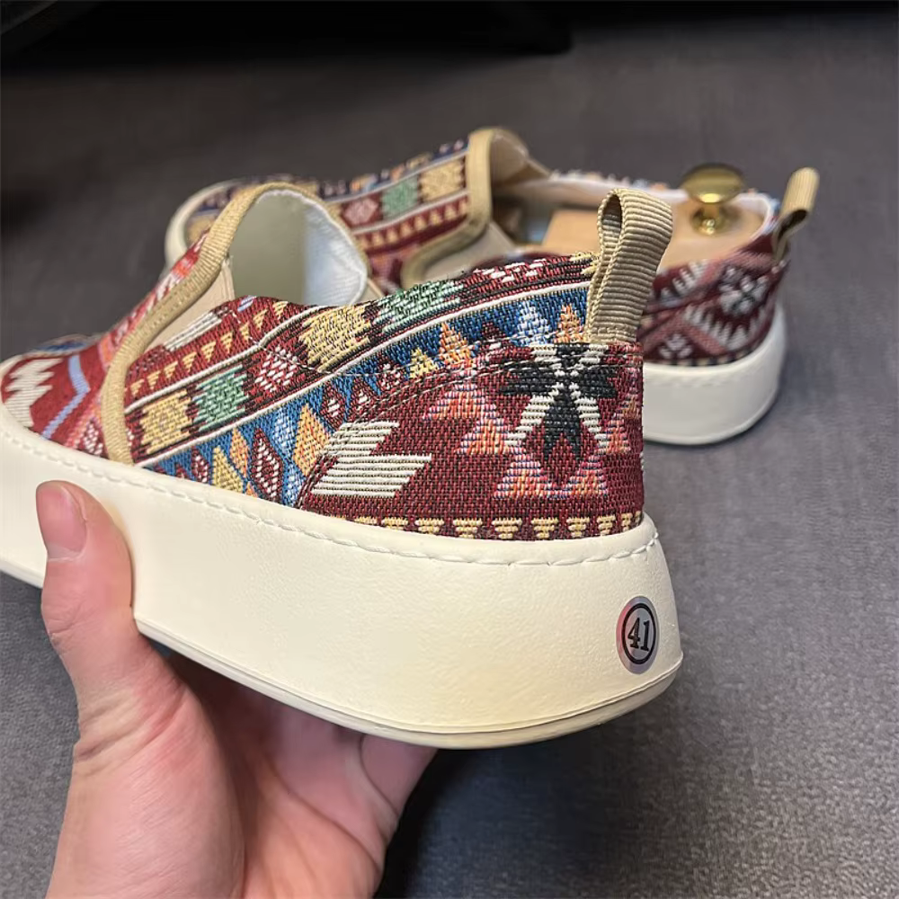 Chaussures en toile pour hommes