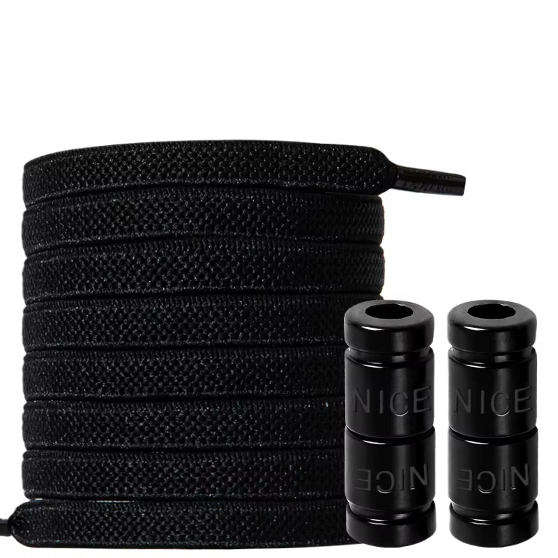 Lacets de chaussures sans nœuds de 8 mm
