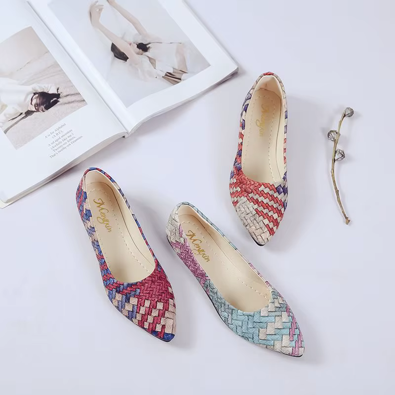 Chaussures pour femme 2025 bleu bout pointu femmes