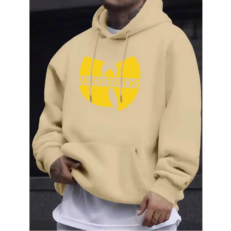 Sweat-shirt à capuche avec logo Wu-Tang imprimé