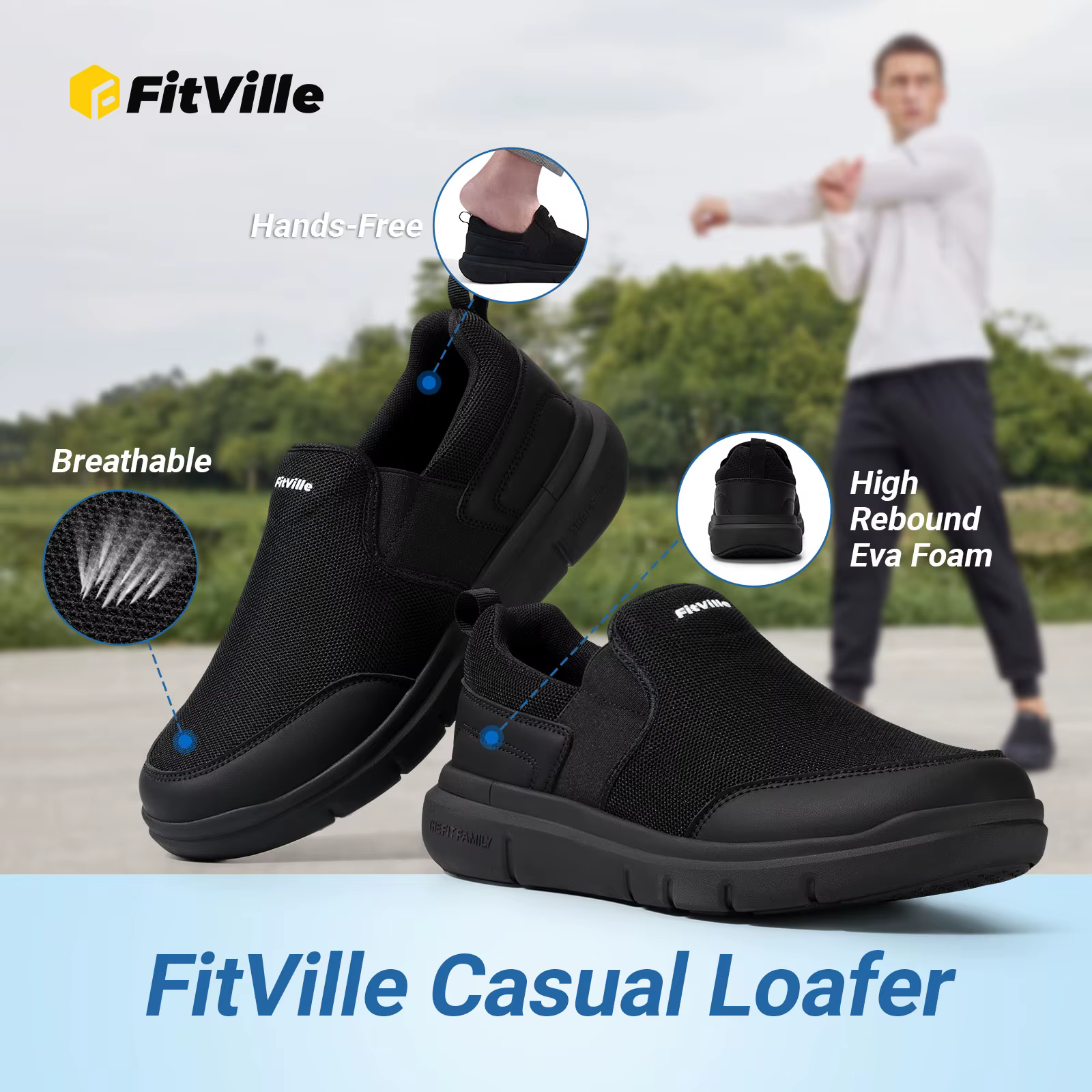 Chaussures pour hommes FitVille