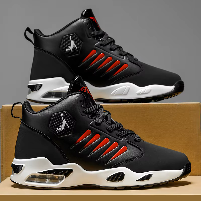 Baskets de basket-ball montantes pour hommes