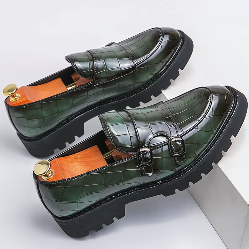 Mocassins à plateforme pour hommes