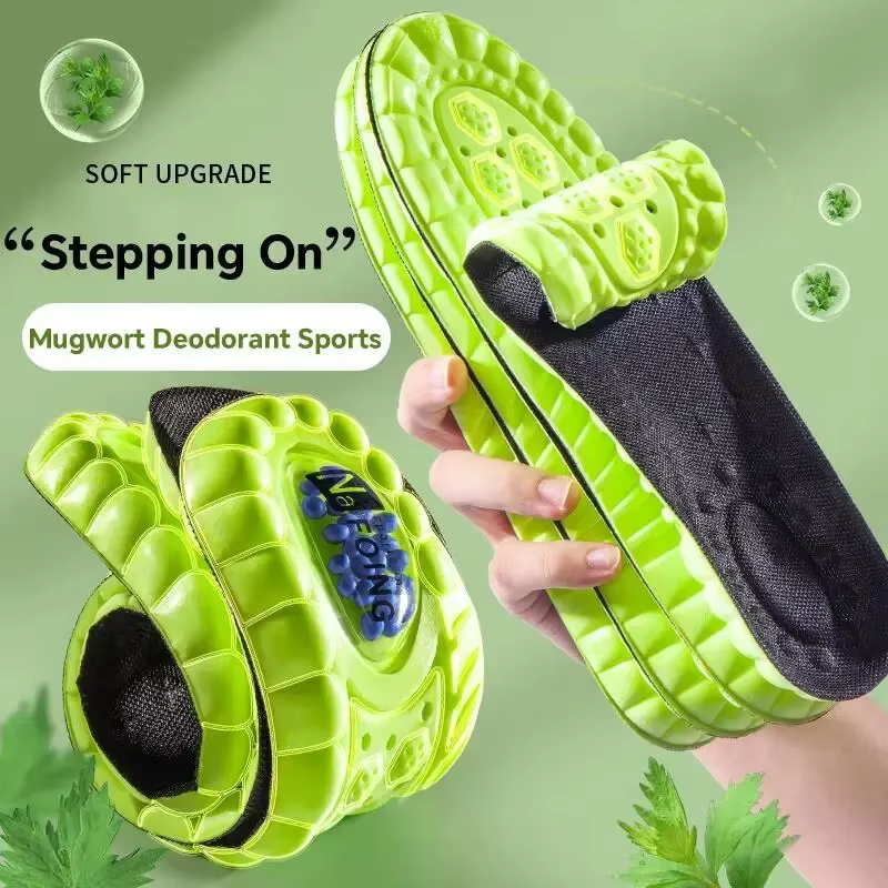 1 paire de semelles intérieures de Sport nuage 4D pour chaussures