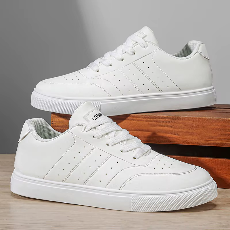 Sneakers classiques décontractées pour hommes | Chaussures de skate minimalistes à lacets