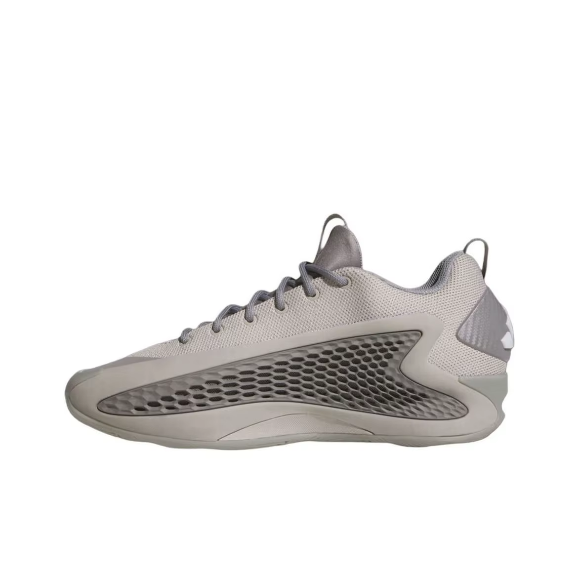 POISON Adidas A.E. Chaussures de basketball basses antidérapantes et résistantes à l'abrasion unisexes grises
