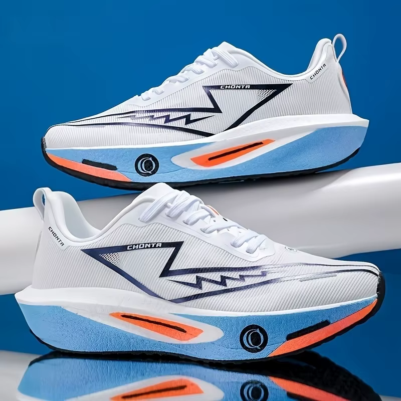 Chaussures de course décontractées et confortables pour hommes - Tige en tissu respirant