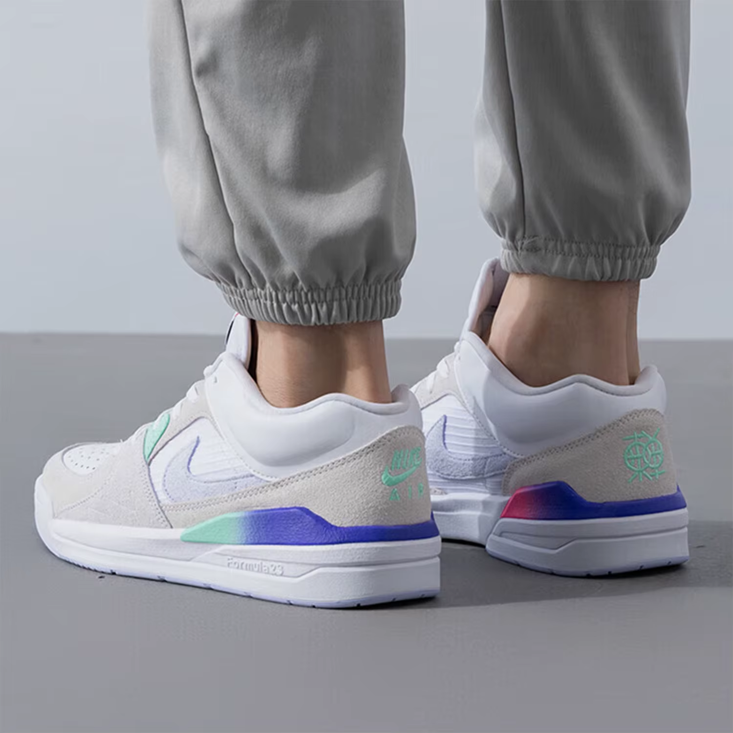 Nike officiel véritable nouveau hommes rétro respirant rembourré chaussures décontractées HF5756-151
