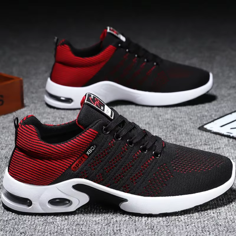 Chaussures de course respirantes coordonnantes pour hommes
