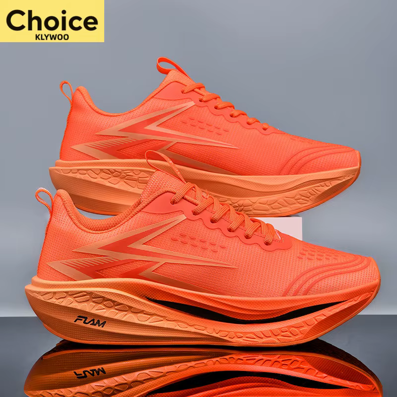 Chaussures de course Marathon avec plaque en carbone