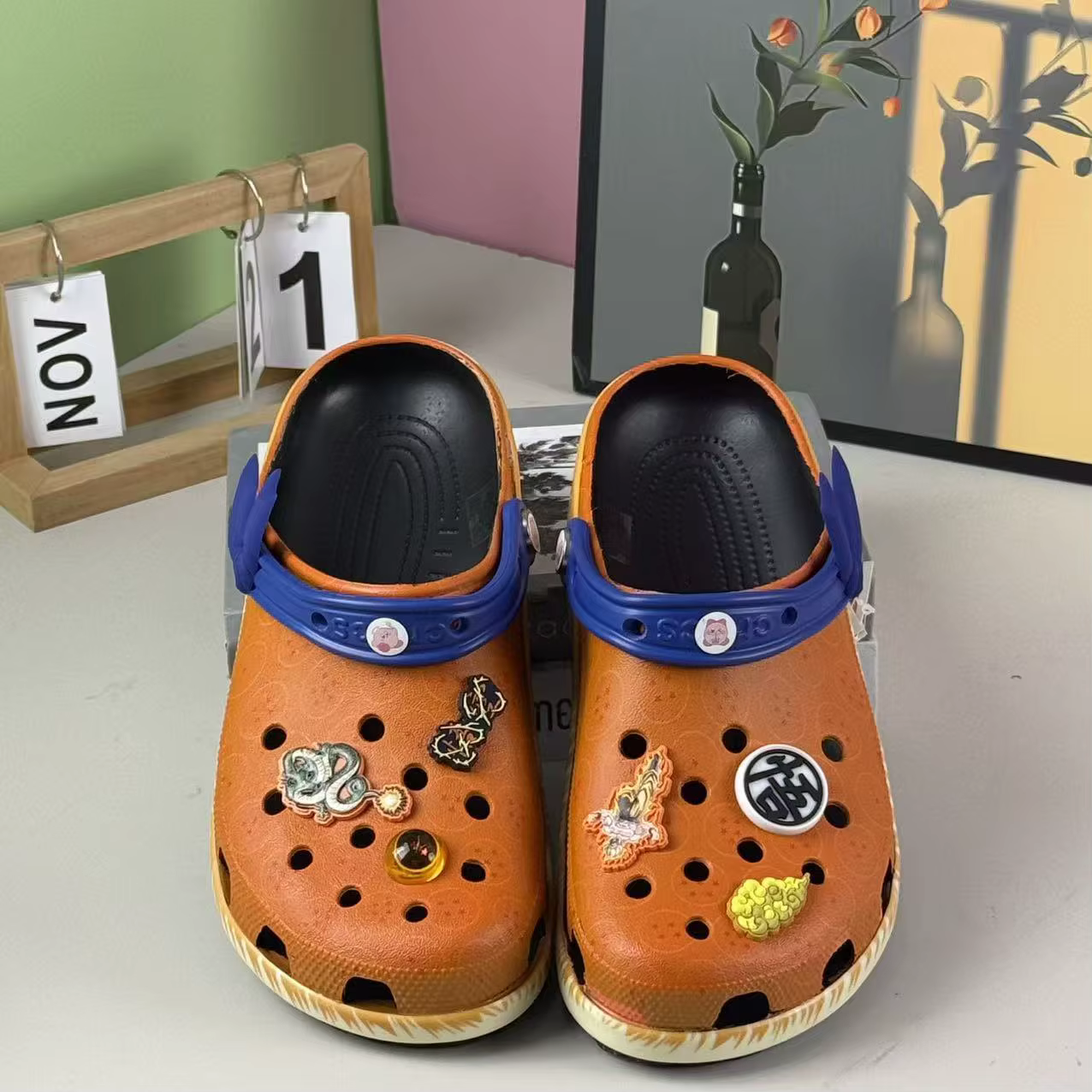 Nouvelles sandales Dragon Ball Wukong 3D à motif de dessin animé